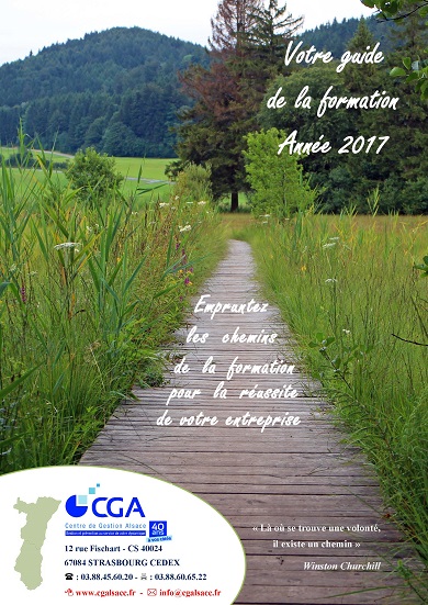 Le programme de formation 2017 est en ligne