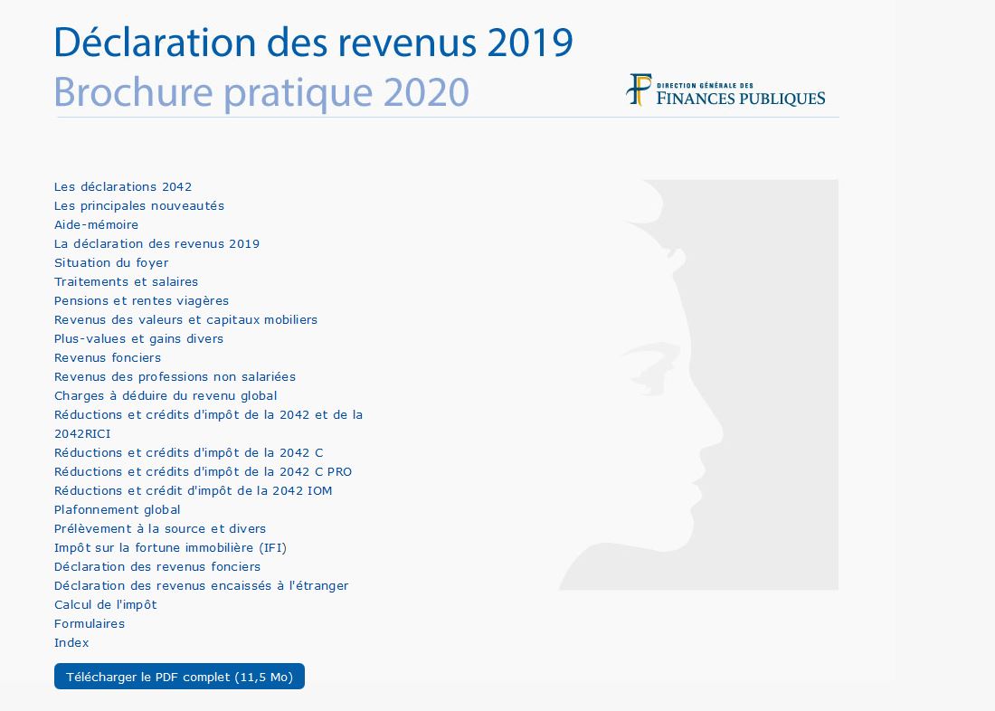 Notice liasse fiscale 2065